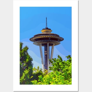 Seattle Space Needle Posters and Art